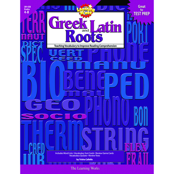 Creative Teaching Press Greek and Latin Roots Book, Grades 4-8 LW438